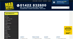 Desktop Screenshot of madmotors.co.uk