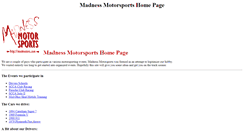 Desktop Screenshot of madmotors.com